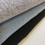 Viskose jersey med striper