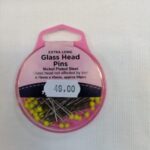 Stoppenåler med glasshode