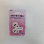 Snor stopper hvit