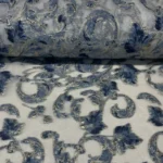 Brokade Organza Fabric - Bilde 4