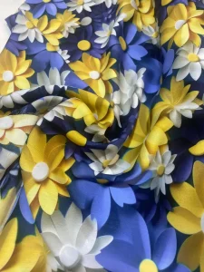 Viskose Fast stoff digital - Lilla - Bilde 4