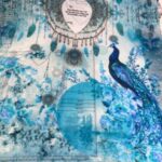 Strand kjole stoff for barn ca 10-12 år 1,5m x 1,5 m - Bilde 3