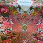 Strand kjole stoff for barn ca 10-12 år 1,5m x 1,5 m - Bilde 4