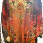 Strand kjole stoff for barn ca 10-12 år 1,5m x 1,5 m - Bilde 5