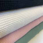 Bomull vaffel struktur 100% bomull
