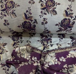 Brokade Jacqard flora - Bilde 5