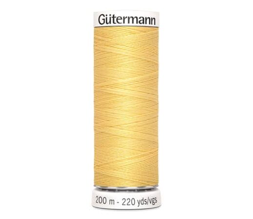 Guttermann tråd gul 200 M -007