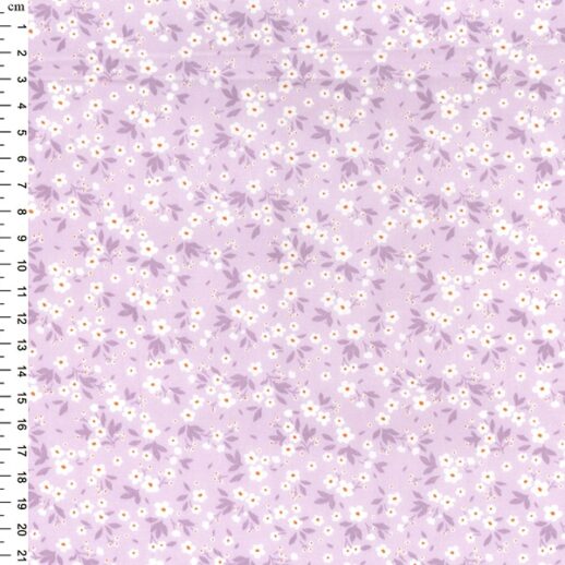 blomster lavendel stoff