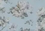 chiffong med blomster